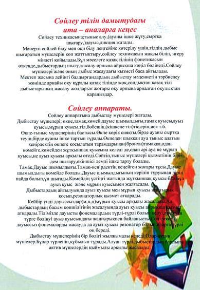 Логопед бұрышы