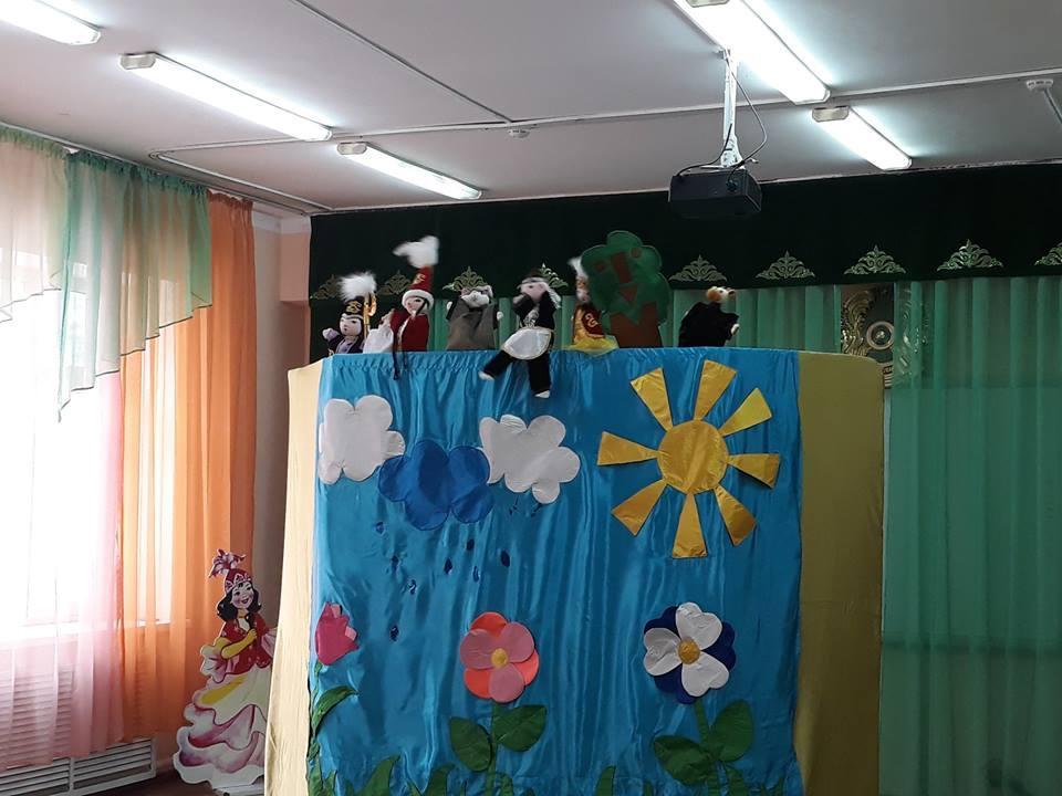 Қуыршақ театры: "Мақта қыз бен мысық " ертегісі