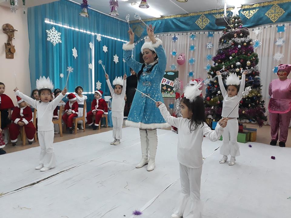 "Жаңа жыл" мерекесі қарсаңында ұйымдастырылған топтар арасындағы ертеңгіліктер