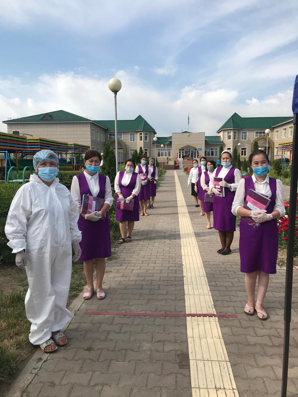 Балабақшамызда кезекші топтар өз жұмысын бастады.
